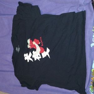 HOT TOPIC INUYASHA KANJI SHIRT SIZE 3X